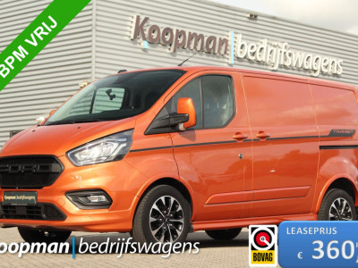 Ford Transit Custom 320 2.0TDCI 185pk L1H1 Sport | Automaat | L+R Zijdeur | Trekaak | Camera | Carplay/Android | Lease 360,- p/m