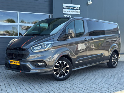 Ford Transit Custom 320 2.0 TDCI 185pk L2H1 Sport DC | L+R SCHUIF | Navi | Xenon | Raptor | Automaat | Trekhaak | 5-Zits
