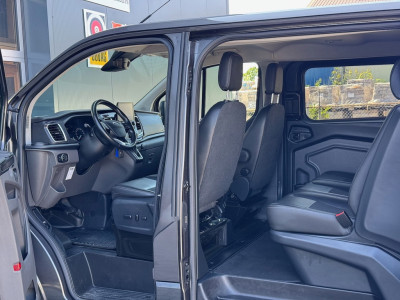 Ford Transit Custom 320 2.0 TDCI 185pk L2H1 Sport DC | L+R SCHUIF | Navi | Xenon | Raptor | Automaat | Trekhaak | 5-Zits 15