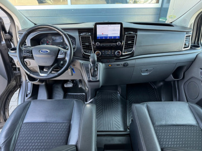 Ford Transit Custom 320 2.0 TDCI 185pk L2H1 Sport DC | L+R SCHUIF | Navi | Xenon | Raptor | Automaat | Trekhaak | 5-Zits 16
