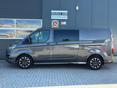 Ford Transit Custom 320 2.0 TDCI 185pk L2H1 Sport DC | L+R SCHUIF | Navi | Xenon | Raptor | Automaat | Trekhaak | 5-Zits 5