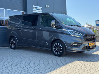 Ford Transit Custom 320 2.0 TDCI 185pk L2H1 Sport DC | L+R SCHUIF | Navi | Xenon | Raptor | Automaat | Trekhaak | 5-Zits 8