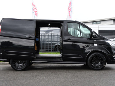 Ford Transit Custom 320 2.0 TDCI L1H1 Sport Adaptieve Cruise, Camera, Carplay, Leder, 2 x Schuifdeur, LED, Automaat, Stoelverwarming, Uniek! foto 11