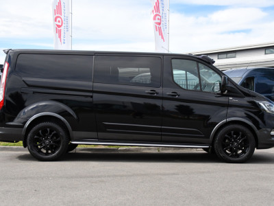 Ford Transit Custom 320 2.0 TDCI L2H1 Active DC Black Edition Adaptieve Cruise, Camera, Carplay, 170pk, Automaat, Leder, Sensoren, 2 x Schuifdeur, LED, Uniek! foto 10
