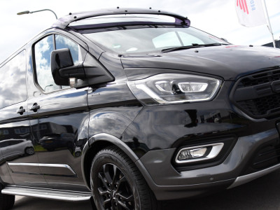 Ford Transit Custom 320 2.0 TDCI L2H1 Active DC Black Edition Adaptieve Cruise, Camera, Carplay, 170pk, Automaat, Leder, Sensoren, 2 x Schuifdeur, LED, Uniek! foto 17
