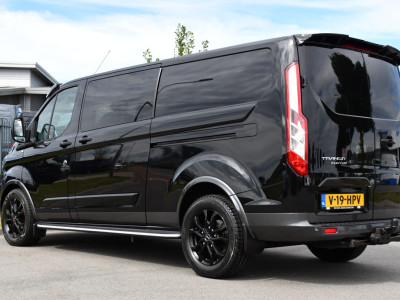 Ford Transit Custom 320 2.0 TDCI L2H1 Active DC Black Edition Adaptieve Cruise, Camera, Carplay, 170pk, Automaat, Leder, Sensoren, 2 x Schuifdeur, LED, Uniek! foto 3