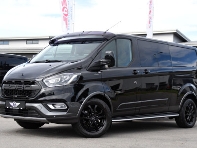 Ford Transit Custom 320 2.0 TDCI L2H1 Active DC Black Edition Adaptieve Cruise, Camera, Carplay, 170pk, Automaat, Leder, Sensoren, 2 x Schuifdeur, LED, Uniek! foto 4