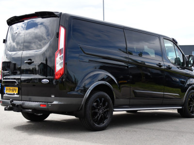 Ford Transit Custom 320 2.0 TDCI L2H1 Active DC Black Edition Adaptieve Cruise, Camera, Carplay, 170pk, Automaat, Leder, Sensoren, 2 x Schuifdeur, LED, Uniek! foto 6