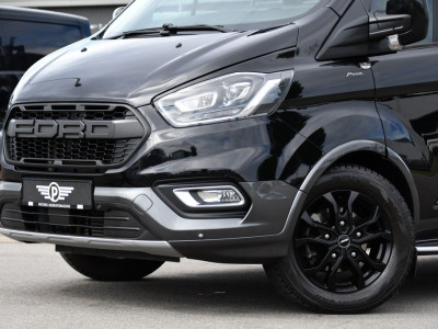 Ford Transit Custom 320 2.0 TDCI L2H1 Active DC Black Edition Adaptieve Cruise, Camera, Carplay, 170pk, Automaat, Leder, Sensoren, 2 x Schuifdeur, LED, Uniek! foto 7