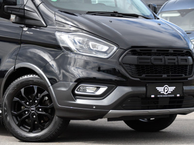Ford Transit Custom 320 2.0 TDCI L2H1 Active DC Black Edition Adaptieve Cruise, Camera, Carplay, 170pk, Automaat, Leder, Sensoren, 2 x Schuifdeur, LED, Uniek! foto 8