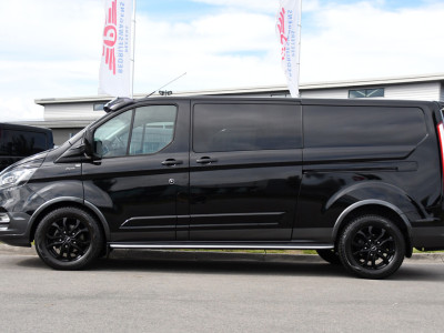 Ford Transit Custom 320 2.0 TDCI L2H1 Active DC Black Edition Adaptieve Cruise, Camera, Carplay, 170pk, Automaat, Leder, Sensoren, 2 x Schuifdeur, LED, Uniek! foto 9