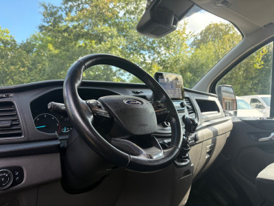 Ford Transit Custom 320 2.0 TDCI L2H1|DUBBELCABINE|trekhaak 2800KG|achteruitrijcamera|apple carplay|cruise|airco|parkeersensoren foto 13