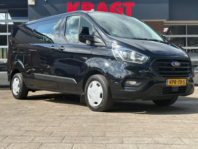 Ford Transit Custom 320 2.0 TDCI L2H1|DUBBELCABINE|trekhaak 2800KG|achteruitrijcamera|apple carplay|cruise|airco|parkeersensoren foto 2