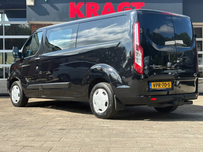 Ford Transit Custom 320 2.0 TDCI L2H1|DUBBELCABINE|trekhaak 2800KG|achteruitrijcamera|apple carplay|cruise|airco|parkeersensoren foto 3