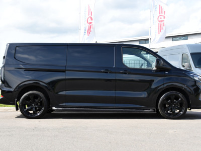 Ford Transit Custom 320 2.0 TDCI L2H1 Limited Black Edition Adaptieve Cruise, Camera, Carplay, 2 x Schuifdeur, 170pk, Automaat, Sensoren, Trekhaak, Stoelverwarming, Multimedia, Uniek! foto 10