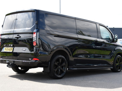 Ford Transit Custom 320 2.0 TDCI L2H1 Limited Black Edition Adaptieve Cruise, Camera, Carplay, 2 x Schuifdeur, 170pk, Automaat, Sensoren, Trekhaak, Stoelverwarming, Multimedia, Uniek! foto 6