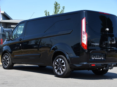Ford Transit Custom 320 2.0 TDCI L2H1 Sport Black Edition Full Options! adaptieve Cruise, Camera, Carplay, Leder, Stoelverwarming, 185pk, LED, Automaat, Uniek! 3