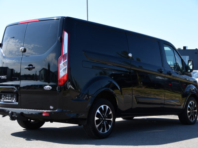 Ford Transit Custom 320 2.0 TDCI L2H1 Sport Black Edition Full Options! adaptieve Cruise, Camera, Carplay, Leder, Stoelverwarming, 185pk, LED, Automaat, Uniek! 6