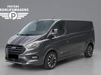 Ford Transit Custom 320 2.0 TDCI L2H1 Sport Camera, Cruise, Carplay, LED, Leder, Stoelverwarming, Automaat, 185pk, Trekhaak, Multimedia, Uniek!