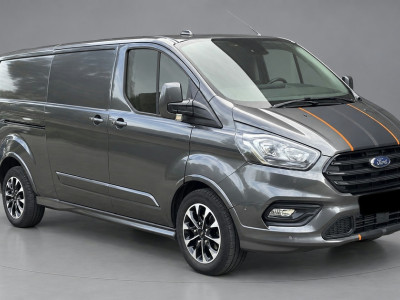 Ford Transit Custom 320 2.0 TDCI L2H1 Sport Camera, Cruise, Carplay, LED, Leder, Stoelverwarming, Automaat, 185pk, Trekhaak, Multimedia, Uniek! foto 5