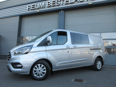 Ford Transit Custom 320 2.0 TDCI L2, Limited, DC, Dubbel Cabine, LED, 2x schuifdeur, Camera. 2