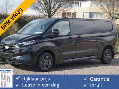 Ford Transit Custom 320L 170PK Aut. Limited BPM VRIJ!! 13 Navi, Adap. Cruise, Camera, 17 LM, LED, 2x Schuifdeur!! NR. 277