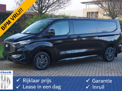 Ford Transit Custom 320L 170PK Limited AUT BPM VRIJ!! Navi, Cam, Adap. Cruise, 17 LM, LED 2x Schuifdeur!! NR. 442