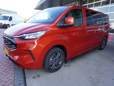Ford Transit Custom 320L 2.0 TDCI 136pk L2H1 Limited Nr. V153 | Airco | Adap.cruise | Navi | Glaslookpanelen | Spoilers foto 9