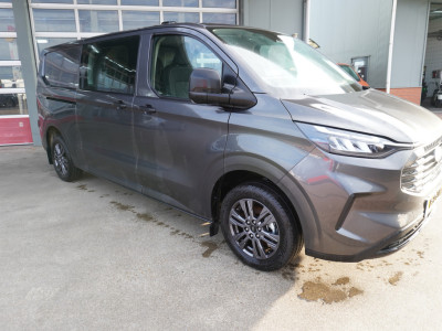Ford Transit Custom 320L 2.0 TDCI 150PK L2H1 Trend Dubbelcabine Schuifdeur L/R Nr. V135 | Airco | Cruise | Navi | Camera foto 2