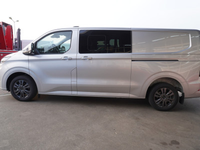 Ford Transit Custom 320L 2.0 TDCI 170PK L2H1 Limited DubbelCabine Automaat Schuifdeur L/R Nr. V062 | Airco | Adap.Cruise | Navi | Camera foto 7