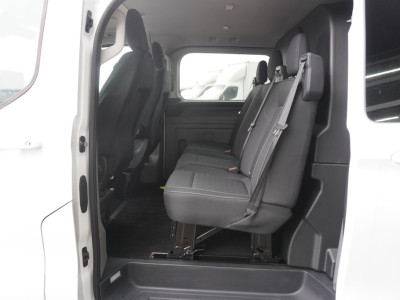 Ford Transit Custom 320L 2.0 TDCI 170PK L2H1 Limited DubbelCabine Automaat Schuifdeur L/R Nr. V093 | Airco | Adap.Cruise | Navi | 360 Camera / 19 inch LM Velgen DEMO foto 15