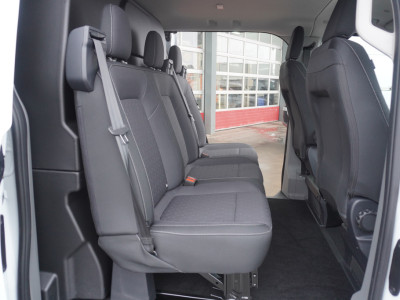 Ford Transit Custom 320L 2.0 TDCI 170PK L2H1 Limited DubbelCabine Automaat Schuifdeur L/R Nr. V093 | Airco | Adap.Cruise | Navi | 360 Camera / 19 inch LM Velgen DEMO foto 16