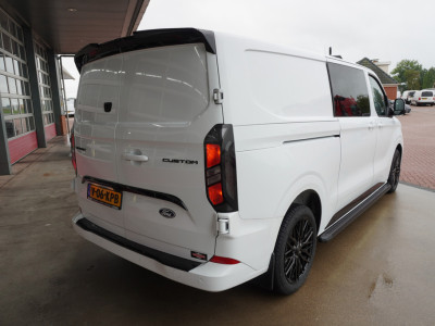 Ford Transit Custom 320L 2.0 TDCI 170PK L2H1 Limited DubbelCabine Automaat Schuifdeur L/R Nr. V093 | Airco | Adap.Cruise | Navi | 360 Camera / 19 inch LM Velgen DEMO foto 4