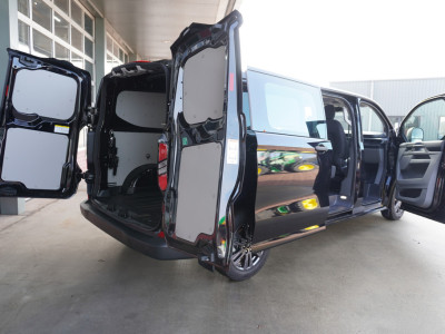 Ford Transit Custom 320L 2.0 TDCI DC 150PK L2H1 Trend Schuifdeur L+R Nr. V136 | Airco | Cruise | Navi | Camera | 17LM velgen foto 6