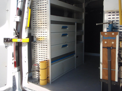 Ford Transit Custom 320 L2 H2 Luxe Sortimo kasten 220v 124833 km bj 19 foto 10