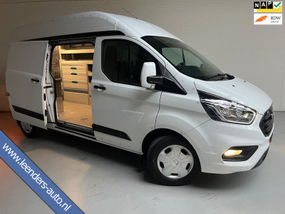 Ford Transit Custom SERVICEWAGEN LANG/ HOOG 320 2.0 TDCI EURO6 L2H2 TREND, SORTIMO INRICHTING ,V230 OMVORMER, RIJKLAARPRIJS