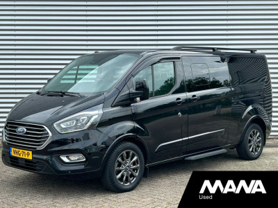 Ford Transit Custom Tourneo 320 2.0TDCI L2H1 185PK DC automaat Leer Trekhaak 2x Schuifdeur