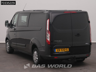Ford Transit Custom 125pk Dubbel Cabine L2H1 Navi Trekhaak Airco Cruise Camera Parkeersensoren v+a DC Doka Mixto Airco Trekhaak Cruise control foto 6