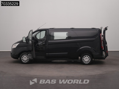 Ford Transit Custom 125pk Dubbel Cabine L2H1 Navi Trekhaak Airco Cruise Camera Parkeersensoren v+a DC Doka Mixto Airco Trekhaak Cruise control foto 7