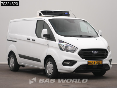 Ford Transit Custom  130PK Kerstner Koelwagen Carrier Xarios 350 L1H1 Trekhaak LED Airco Cruise Parkeersensoren Euro6 L1 Koel Koeler Kühl Kühler Kühlkasten Kühlwagen Airco Trekhaak Cruise control foto 5