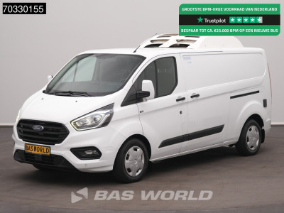 Ford Transit Custom  130PK Koelwagen L2H1 Airco Cruise Parkeersensoren v+a Euro6 L2 Koel Koeler Kühl Kühler Kühlwagen Kühlkasten Airco Cruise control