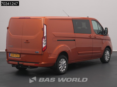 Ford Transit Custom 170pk Automaat L2H1 Dubbele Cabine Limited Airco Navi Carplay Camera Parkeersensoren Stoelverw. Euro6 L2 Mixto DoKa L2 Airco Trekhaak Cruise control foto 2