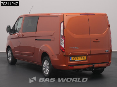 Ford Transit Custom 170pk Automaat L2H1 Dubbele Cabine Limited Airco Navi Carplay Camera Parkeersensoren Stoelverw. Euro6 L2 Mixto DoKa L2 Airco Trekhaak Cruise control foto 6