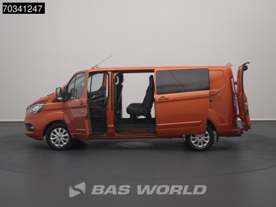 Ford Transit Custom 170pk Automaat L2H1 Dubbele Cabine Limited Airco Navi Carplay Camera Parkeersensoren Stoelverw. Euro6 L2 Mixto DoKa L2 Airco Trekhaak Cruise control foto 8