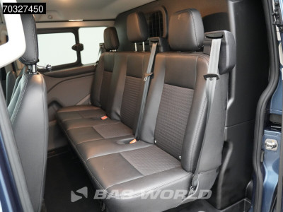Ford Transit Custom 170pk Automaat Sport Dubbel Cabine 2x Schuifdeur Limited L1H1 LED Xenon Navi Airco Cruise Camera Parkeersensoren v+a Velgen Euro6 L1 DC Doka Mixto Airco Cruise control foto 12