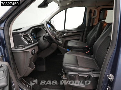 Ford Transit Custom 170pk Automaat Sport Dubbel Cabine 2x Schuifdeur Limited L1H1 LED Xenon Navi Airco Cruise Camera Parkeersensoren v+a Velgen Euro6 L1 DC Doka Mixto Airco Cruise control foto 14