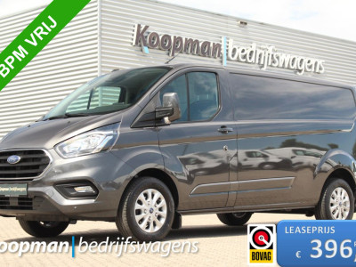 Ford Transit Custom 300 2.0TDCI 130pk L2H1 Limited | Camera | Cruise | Trekhaak | Carplay/Android | Lease 396,- p/m