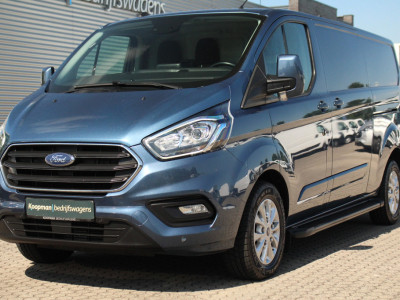 Ford Transit Custom 300 2.0TDCI 130pk L2H1 Limited | L+R Schuifdeur | Trekhaak | Camera | Cruise | Lease 360,- p/m 2