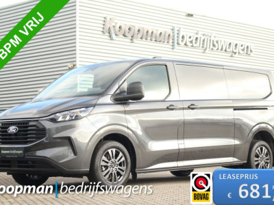 Ford Transit Custom 300 2.0TDCI 136pk L2H1 Trend | Automaat | L+R Zijdeur | Adapt. cruise | LED | Sync 4 13 | Keyless | Camera | Driver assist pack | Lease 681,- p/m