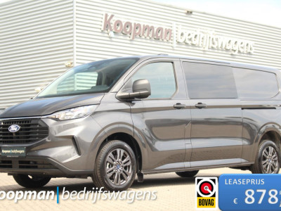 Ford Transit Custom 320 2.0TDCI 170pk Automaat | L2H1 Trend DC | 4x4 | AWD | L+R Zijdeur | Stoel + Stuurverwarming | Keyless | Carplay/Android | Lease 878,- p/m